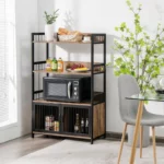 Steel Standard Baker's Rack with Microwave Compatibility